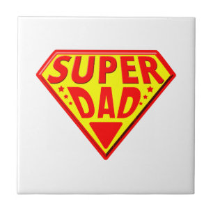 Carreau Super Papa - Bonne Fête des pères