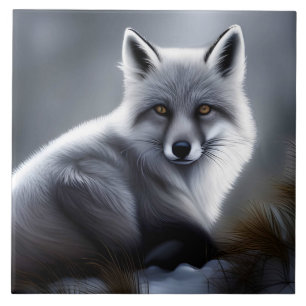 Carreau Superbe Renard Artique