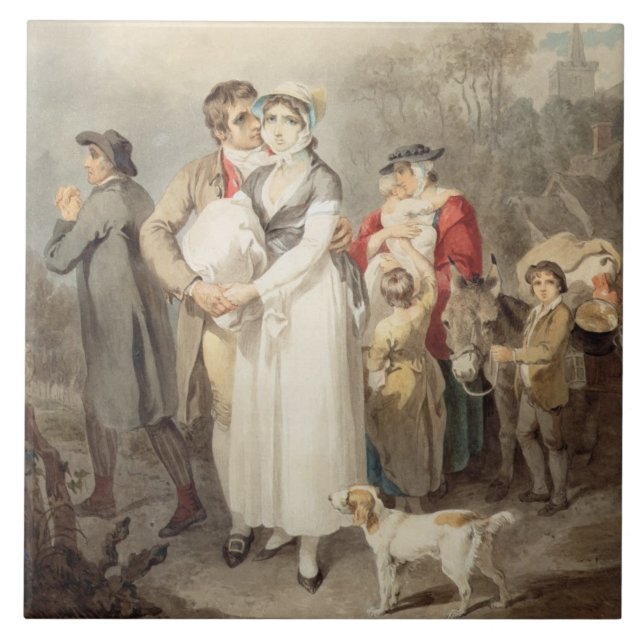 Carreau Sur la route, 1799 (la semaine au-dessus des (Devant)