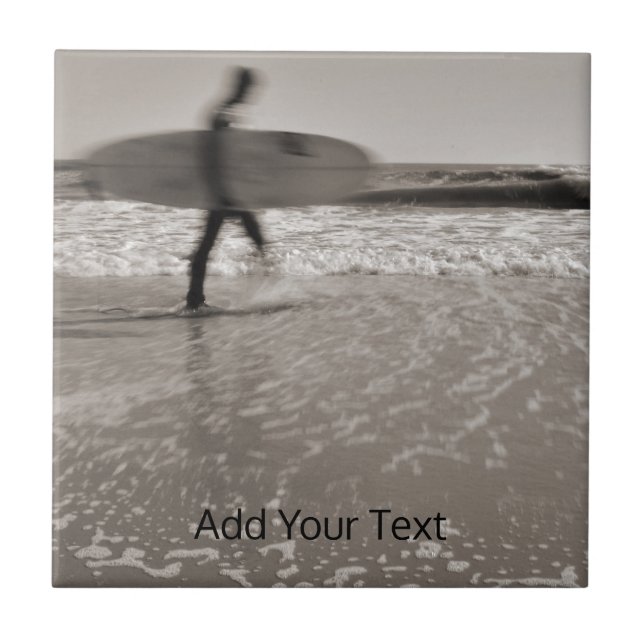 Carreau Surfer par Shirley Taylor (Devant)