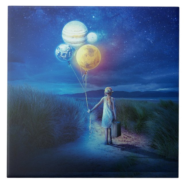 Carreau Surreal se déplace vers son avenir (Devant)