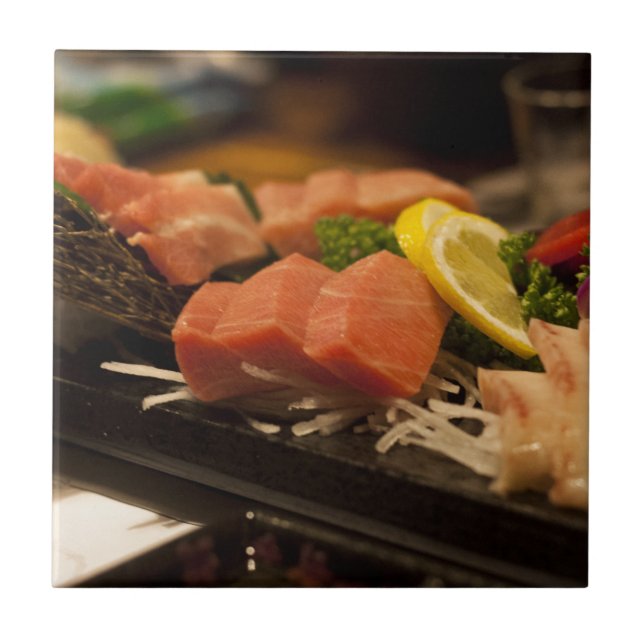 Carreau Sushi Time Tuna Party Tuna Poisson Aliments (Devant)