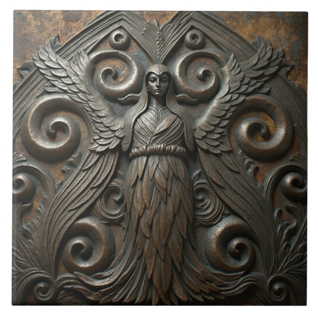 Carreau Sylphe de bronze (Devant)