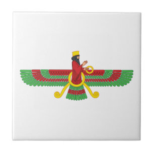 Carreau Symbole de Faravahar