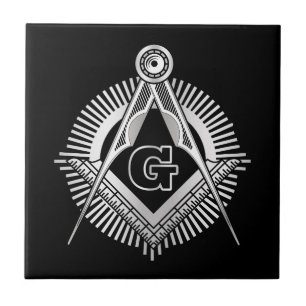 Carreau symbole de la franc-maçonnerie