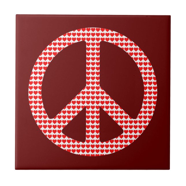 Carreau Symbole de la paix (Devant)