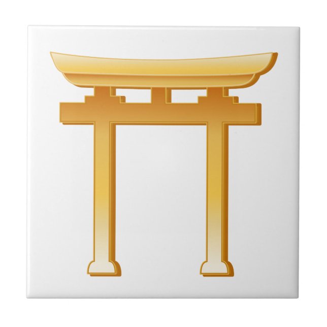 Carreau Symbole shinto (Devant)