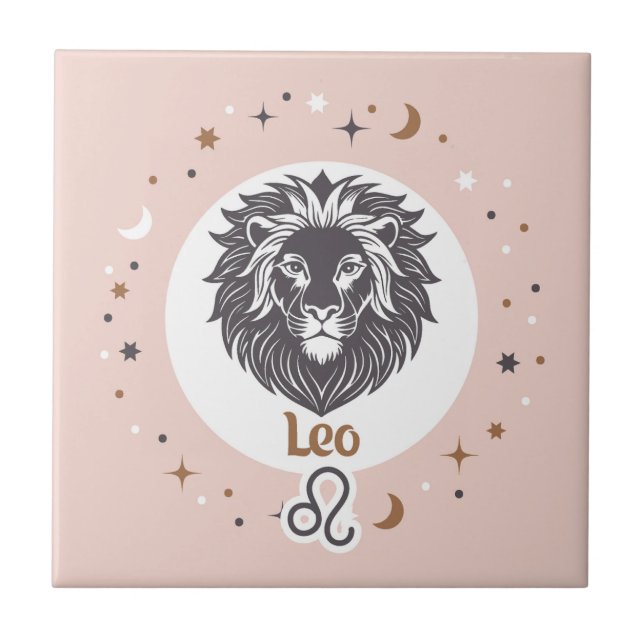 Carreau SYMBOLE Zodiaque Leo (Devant)