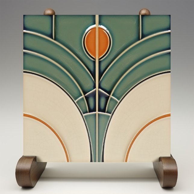 Carreau Symétrie géométrique Abstraite moderne du milieu d (Créateur téléchargé)