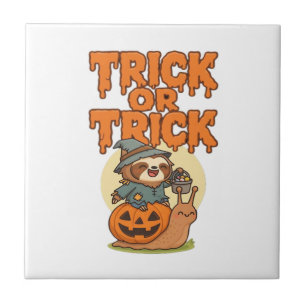 Carreau T-shirt classique Trick or Treat