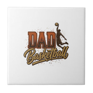 Carreau T-shirt de conception de gravure vintage de basket
