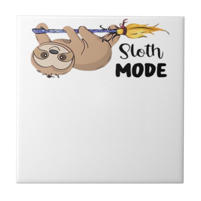 Carreau T-Shirt Sloth Mode Classique (Devant)