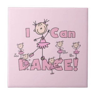 Carreau T-shirts et cadeaux Je peux danser