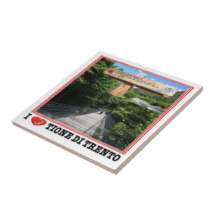 Carreau TAA004 TIONE DI TRENTO I Love, Italie,