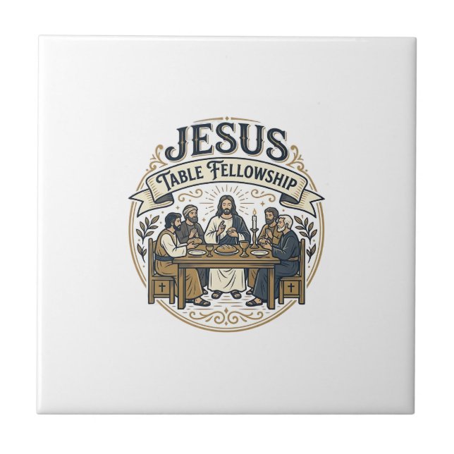 Carreau Table de la communion de Jésus Table de la communi (Devant)