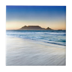 Carreau Table Mountain à travers Table Bay