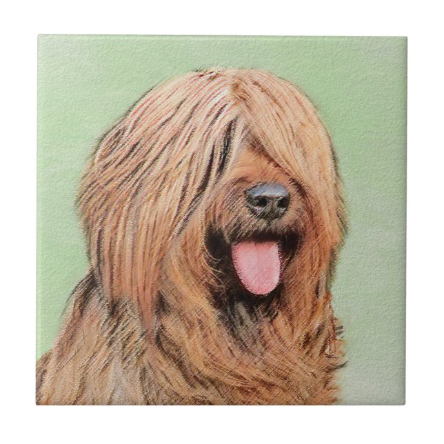 Carreau Tableau de bord - Joli art original chien (Devant)