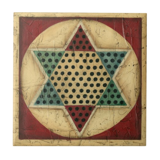 Carreau Tableau de contrôle chinois vintage par Ethan Harp (Devant)