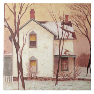 Carreau Tableau de l'artiste canadien A J Casson