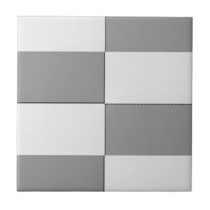 Carreau Tableau d'échecs gris et blanc