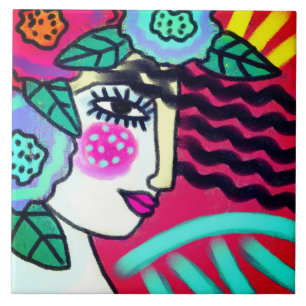 Carreau Tableau numérique Abstrait original