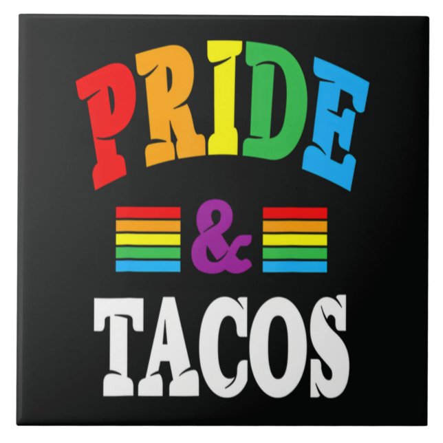 Carreau Tacos de la Fierté Lgbt (Devant)