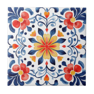 Carreau Talavera Mexicaine Hacienda Style Carrelage clair