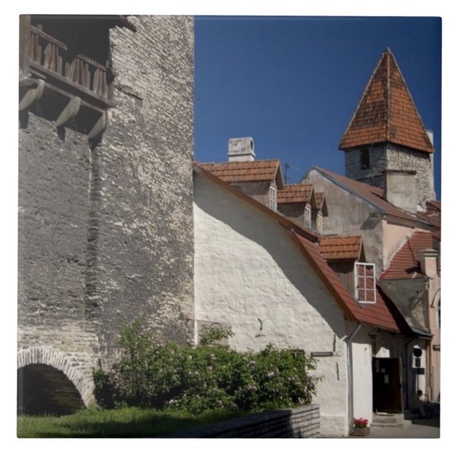 Carreau Tallin, Estonie. Tallin est en quelque sorte une (Devant)