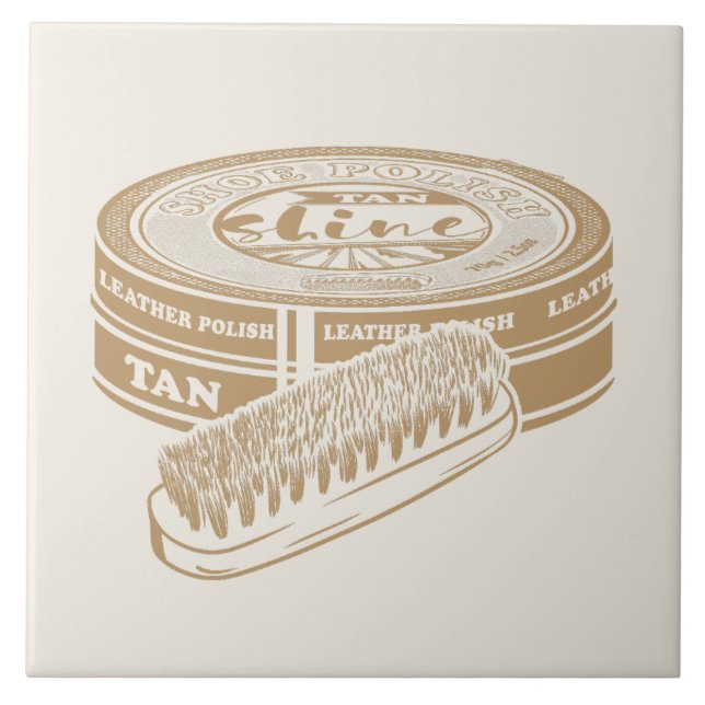 Carreau Tan shoepoly (Devant)