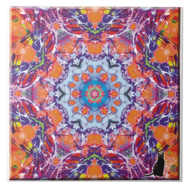 Carreau Tanger Carrelage Kaleidoscope (Devant)