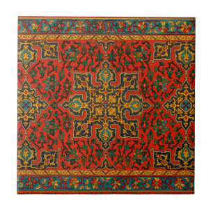 Carreau Tapis arabe vintage