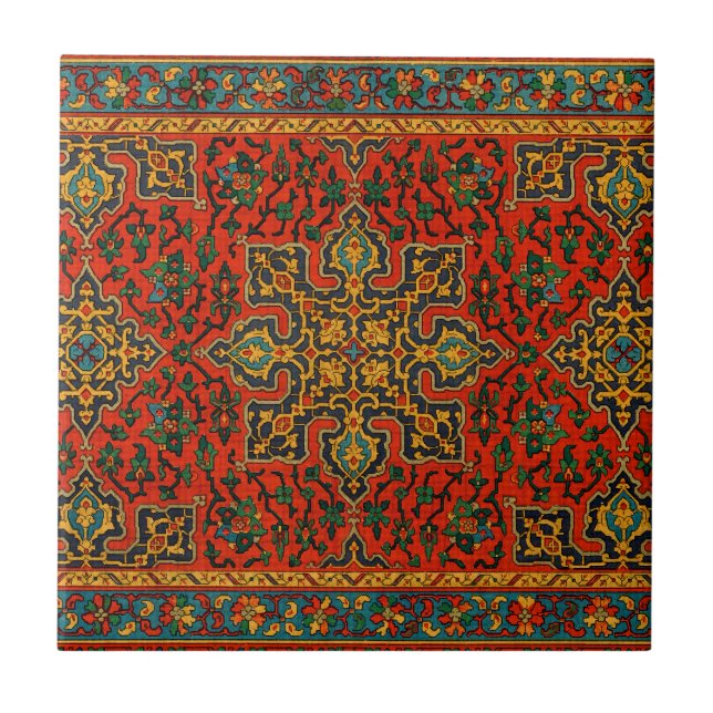 Carreau Tapis arabe vintage (Devant)