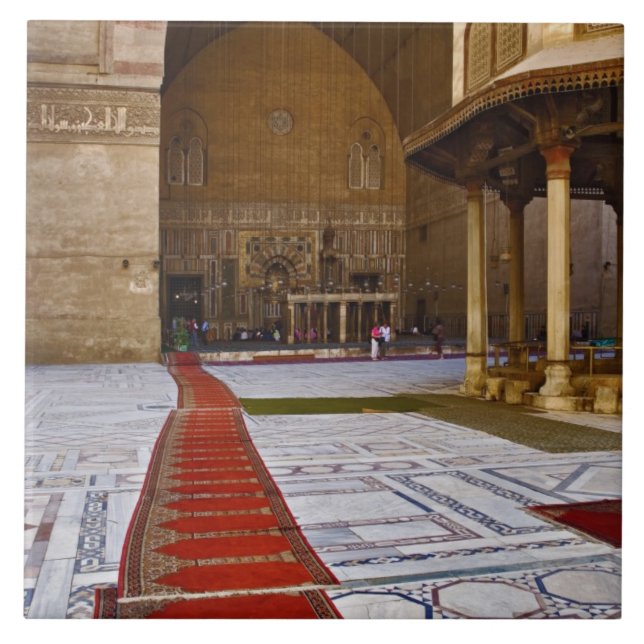 Carreau Tapis de prière menant à une mosquée islamique, Le (Devant)