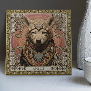 Carreau Tapisserie d'autel Carpetpunk Esprit de Loup Happy