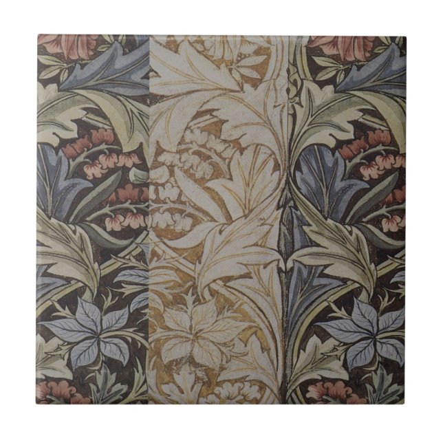 Carreau Tapisserie de Jacinthe de William Morris Botanique (Devant)