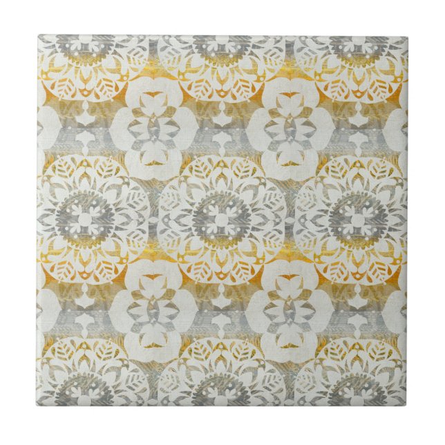 Carreau Tapisserie Rosette II (Devant)