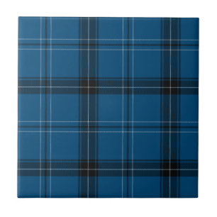 Carreau Tartan bleu Ramsay écossais