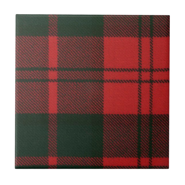 Carreau Tartan de Dunbar de clan (Devant)