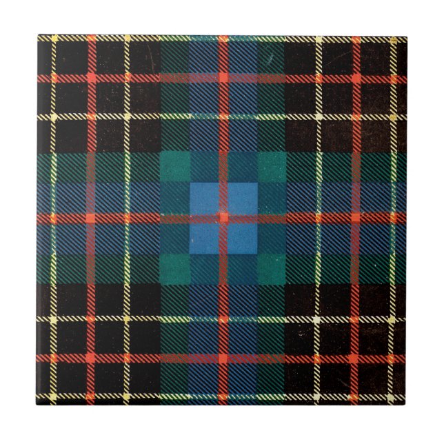 CARREAU TARTAN DE FAMILLE DE BRODIE (Devant)