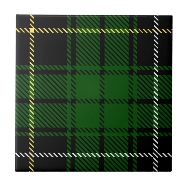 Carreau Tartan de MacAlpine de clan (Devant)