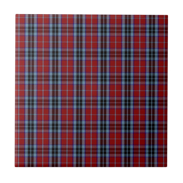Carreau Tartan de MacTavish de clan (Devant)