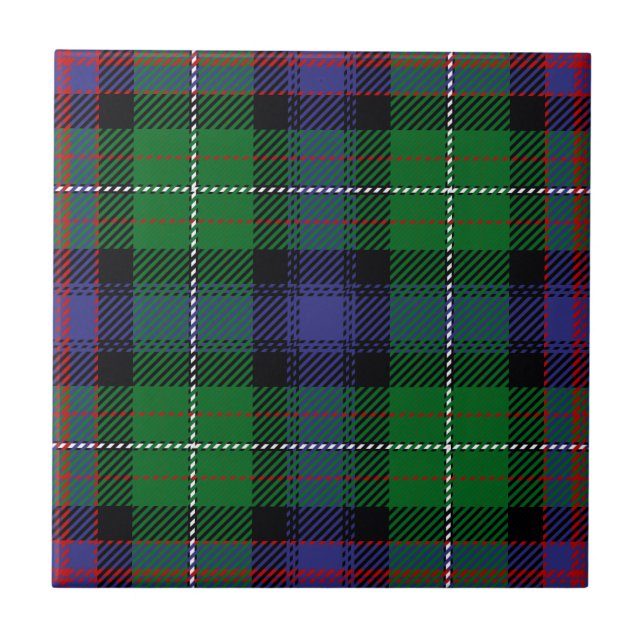 Carreau Tartan de Rankine de clan (Devant)