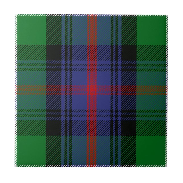 Carreau Tartan de Sutherland de clan (Devant)