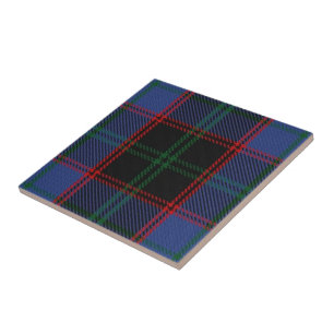Carreau Tartan d'expressions écossaises de la maison du cl