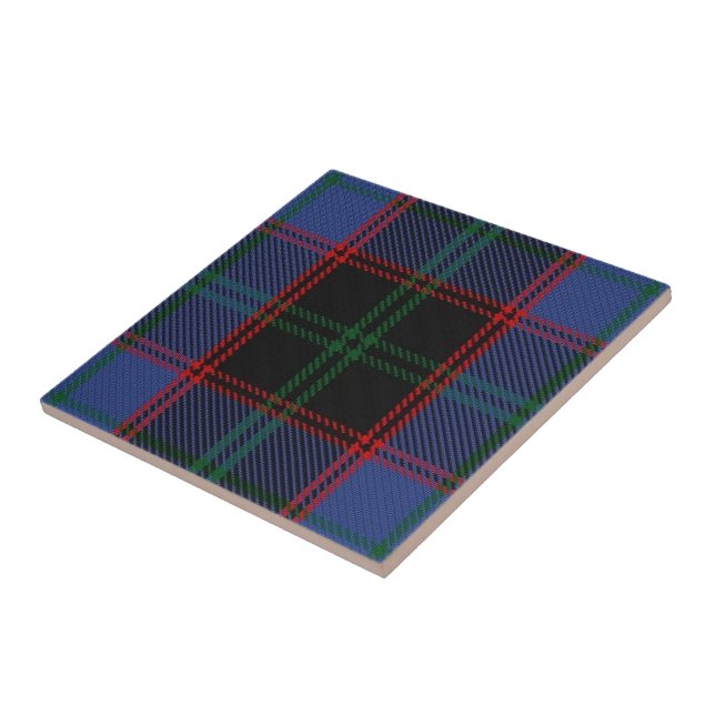 Carreau Tartan d'expressions écossaises de la maison du cl (Côté)