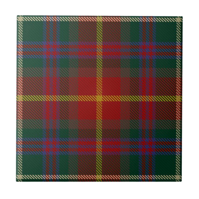 Carreau Tartan d'Irlandais de Meath du comté (Devant)