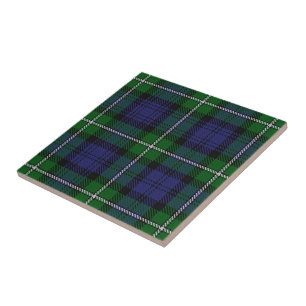 Carreau Tartan écossais d'expressions de Forbes de clan