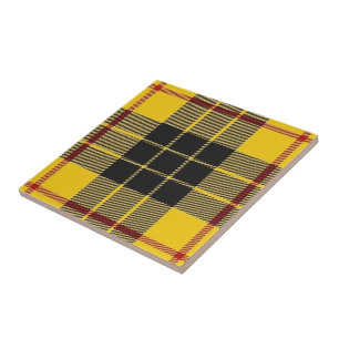 Carreau Tartan écossais d'expressions de MacLeod de clan