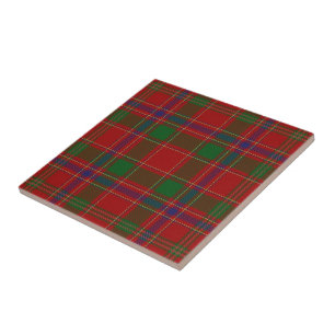 Carreau Tartan écossais d'expressions de Munro de clan