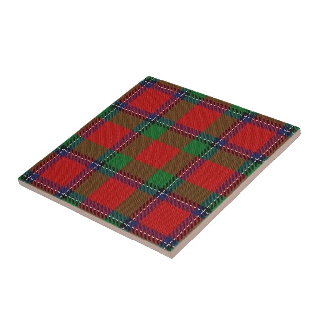 Carreau Tartan Expressions Clan Sinclair Écossais (Côté)